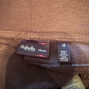 Rafaella Classic Brown Trousers